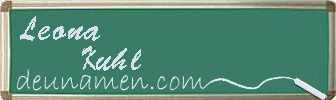 Leona Kuhl Visitenkarte